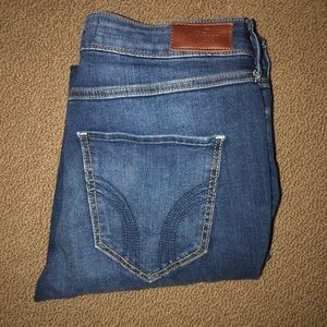 High rise skinny jeans